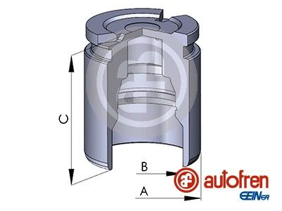 Piston, brake caliper D025667