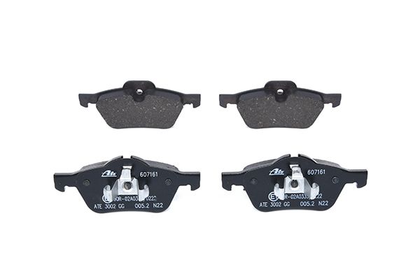 Brake Pad Set, disc brake 13.0460-7161.2