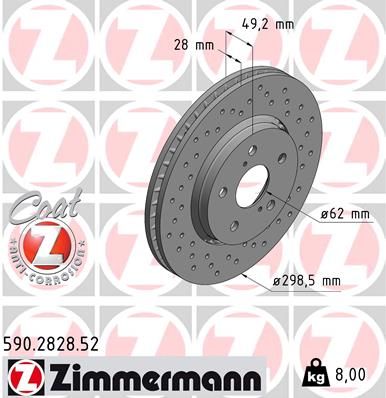 Brake Disc 590.2828.52