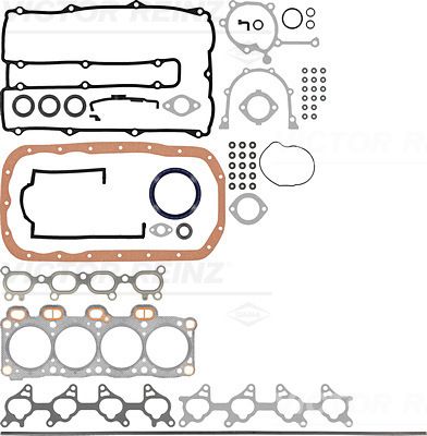 Juego completo de empaques, motor