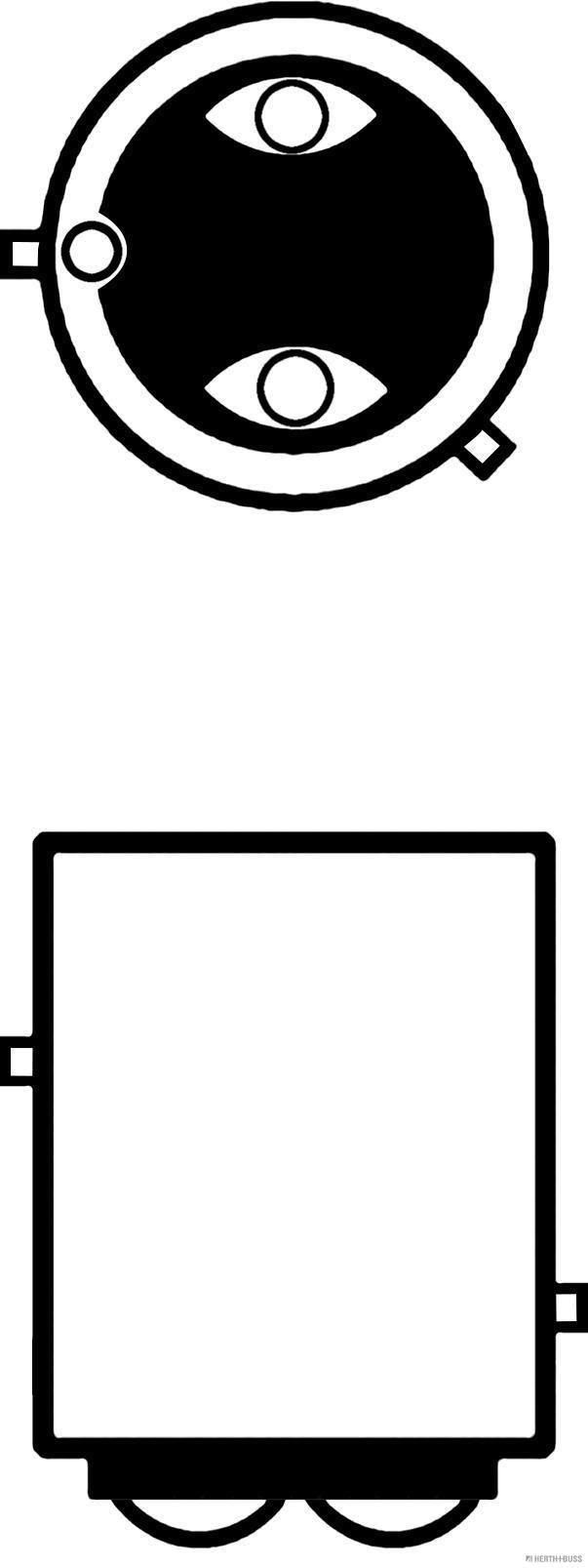 Glühlampe, Brems-/Schlusslicht