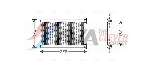Wärmetauscher, Innenraumheizung