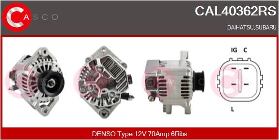 CAL40362RS CASCO Reman generátor