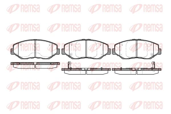 Premium Front Brake Pad Set Premium Front Brake Pad Set