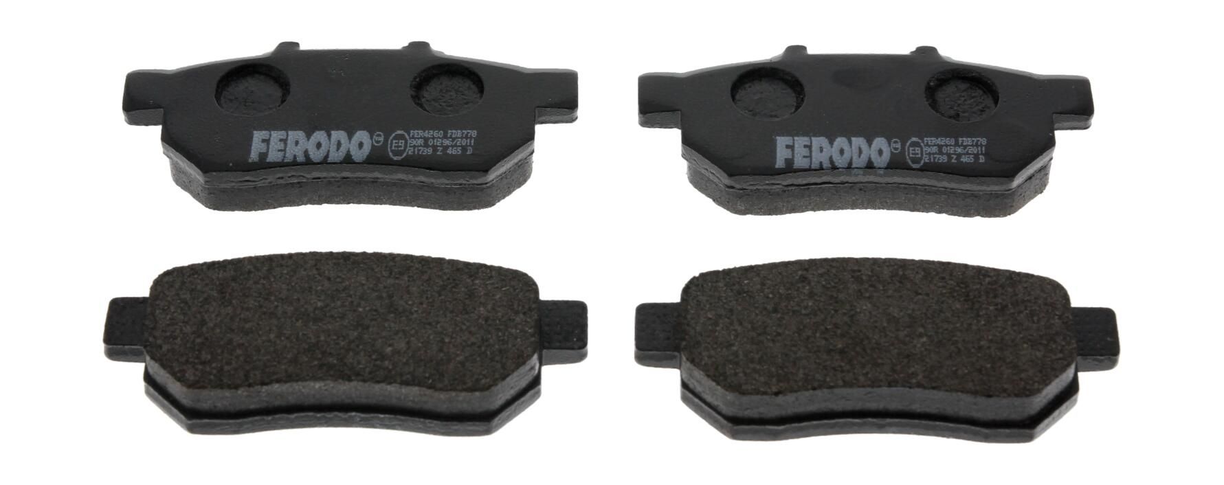 FERODO FDB778 - Bremsbelagsatz, Scheibenbremse PREMIER ECO FRICTION