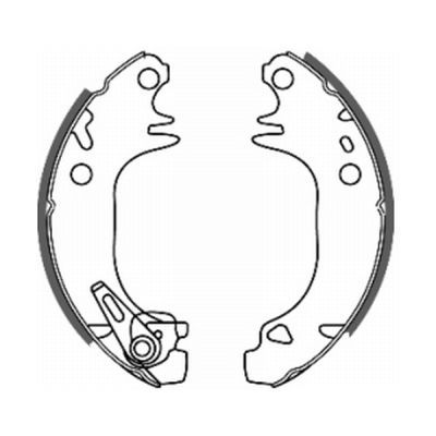 Brake Shoe Set C0P005ABE