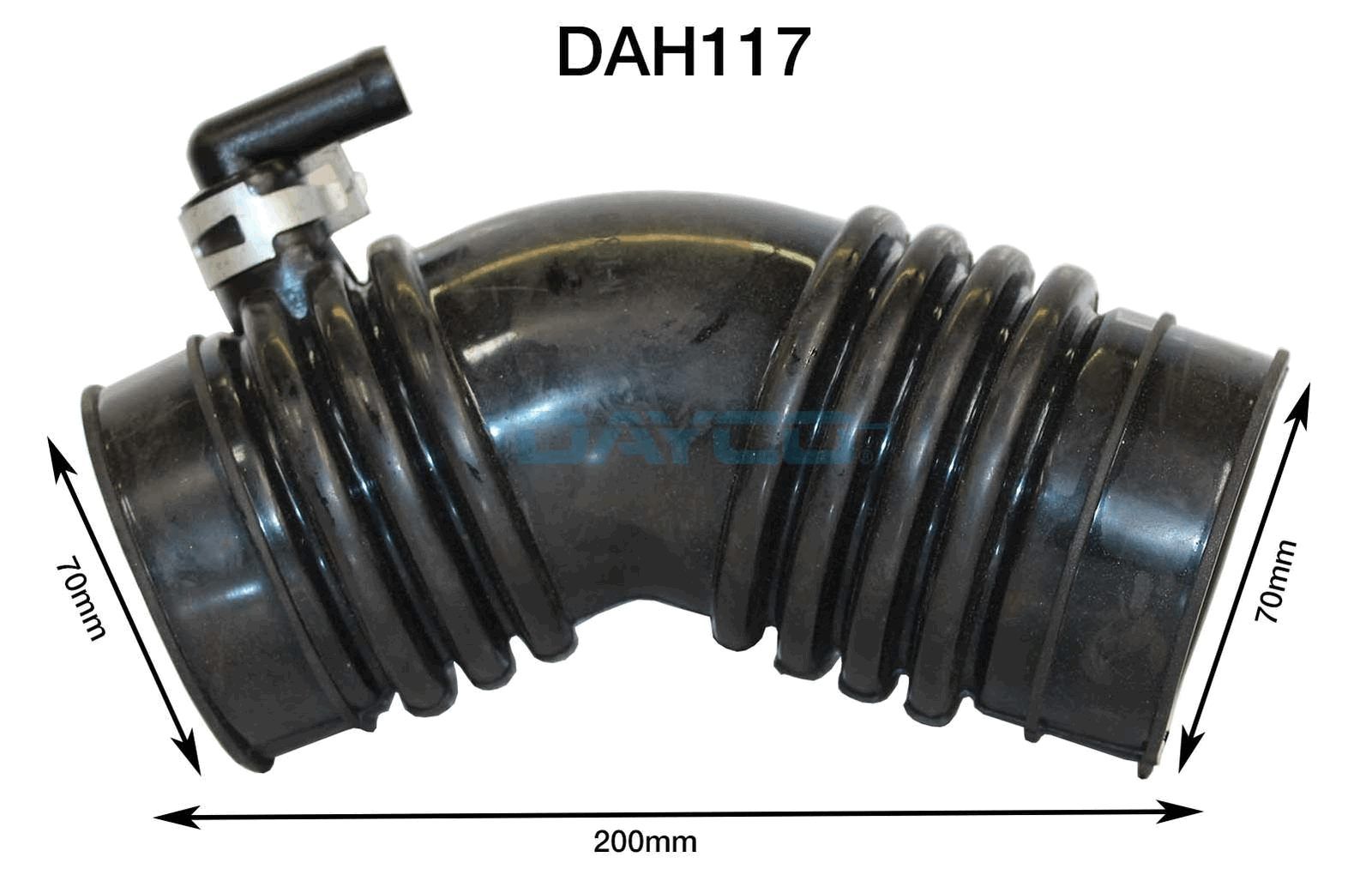 DAYCO AIR INTAKE HOSE TOYOTA - TecDoc Only