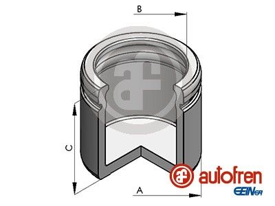 Piston, brake caliper D025188