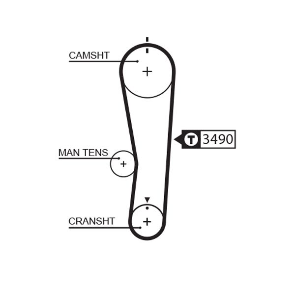 COURROIE DISTRIBUTION