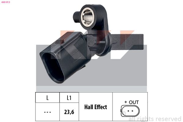 KW 460 013 - Sensor, Raddrehzahl