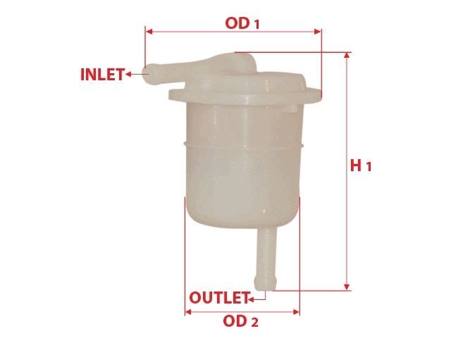 FUEL FILTER FITS Z91 - TecDoc Only