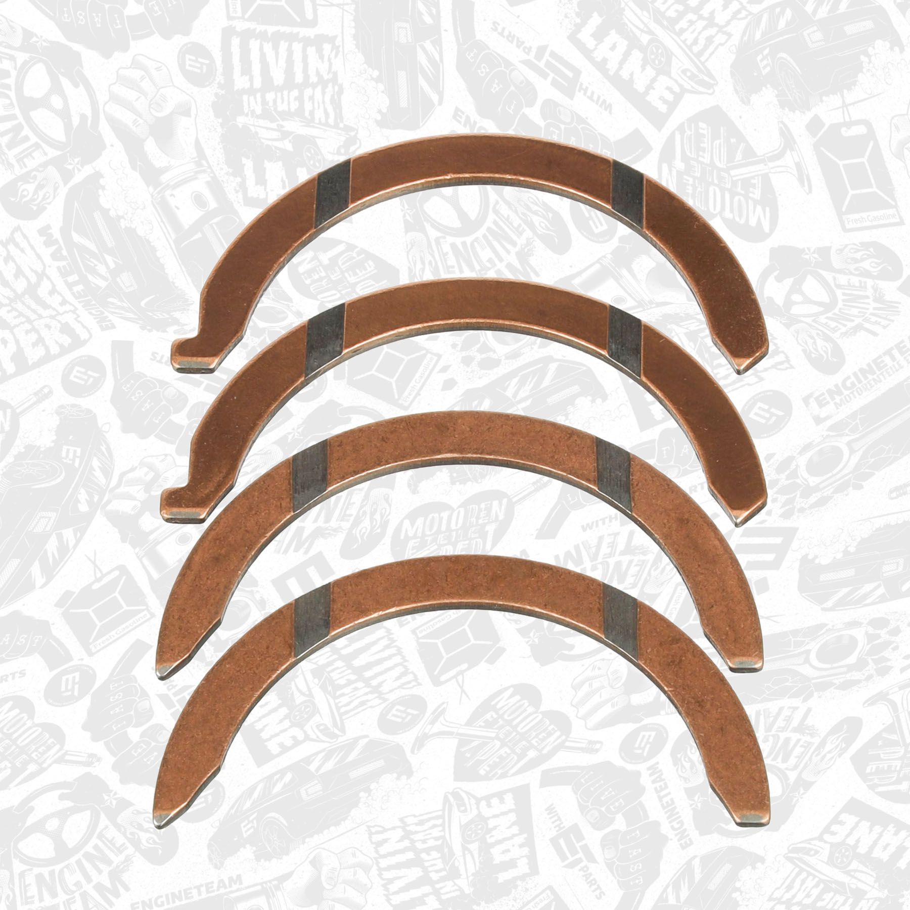 Distanzscheibe, Kurbelwelle