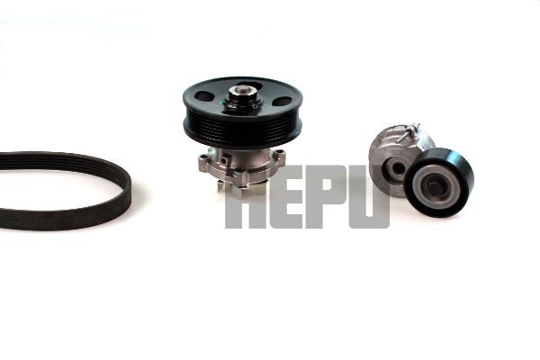 Wasserpumpe + Keilrippenriemensatz