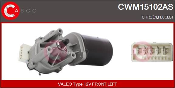 CWM15102AS CASCO Brand New HQ törlőmotor