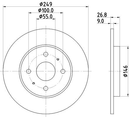 DISQUES VL - BOITE DE 2