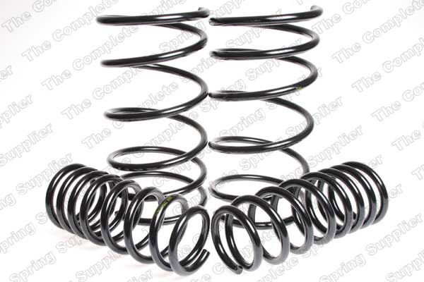 Fahrwerkssatz, Federn