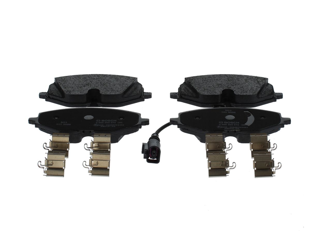 BOSCH 0 986 460 072 Brake Pad Set, disc brake