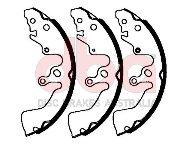 Street Series Brake Shoes [Suzuki Grand Vitara 254mm] - TecDoc Only