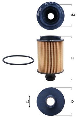 Oil Filter OX 559D