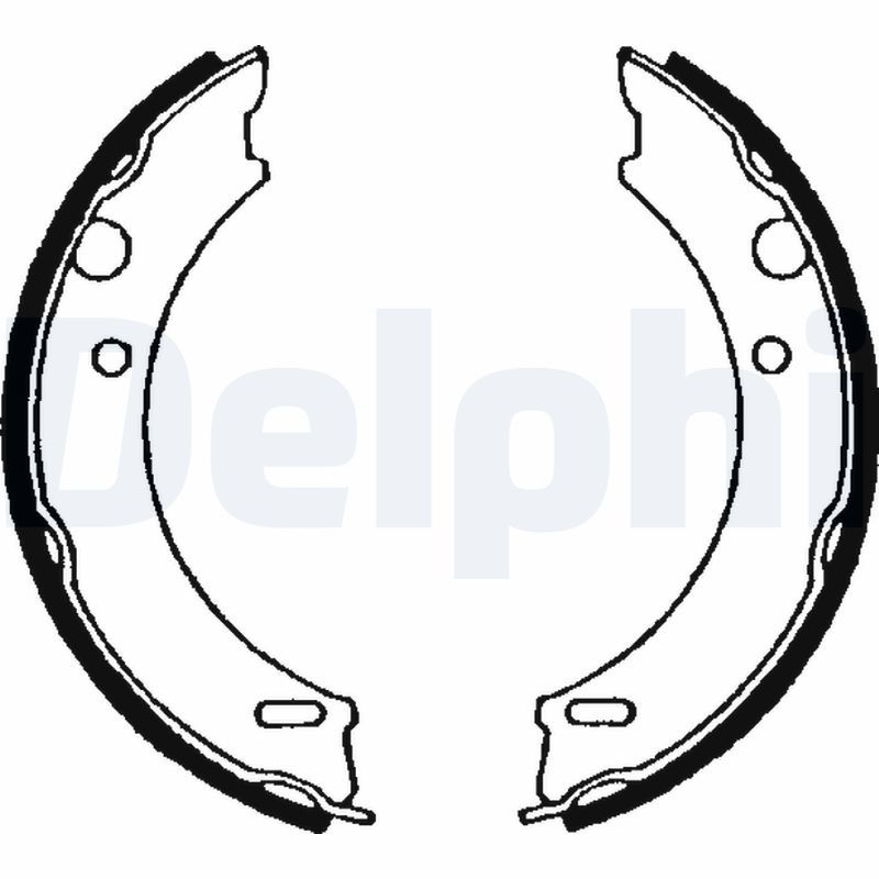 Brake Shoe Set, parking brake LS1657