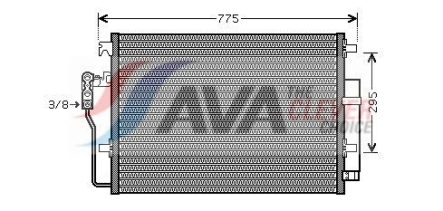 VNA5277D AVA QUALITY COOLING ** CLEVER FIT ** kondenzátor, klíma