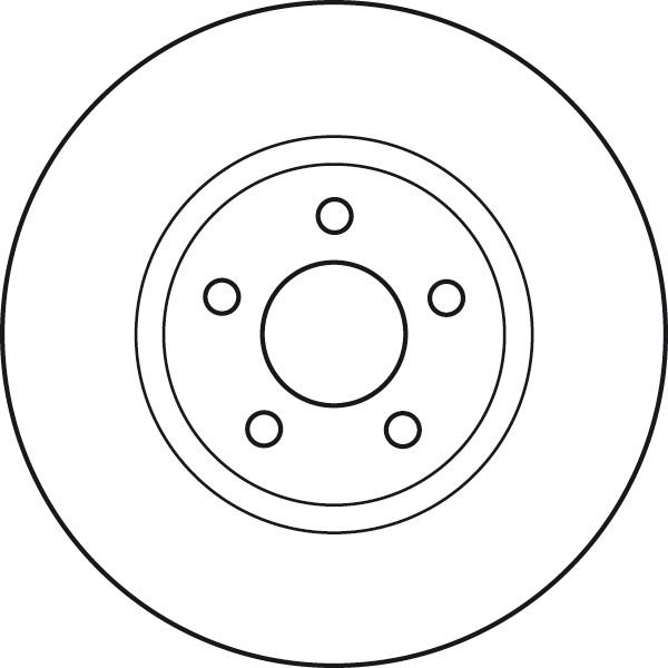 TRW BRAKE DISC - TecDoc 2