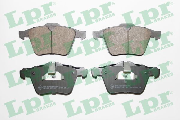 Bremsbelagsatz, Scheibenbremse