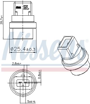 Sensor, K&uuml;hlmitteltemperatur