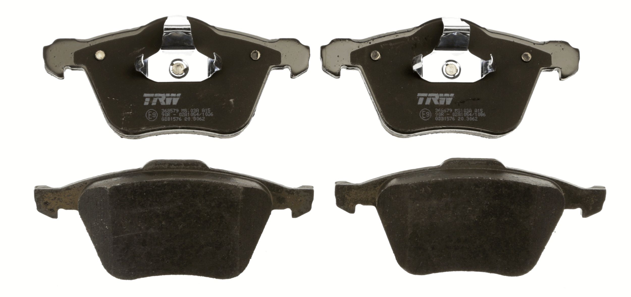 TRW DISC BRAKE PADS - TecDoc 2