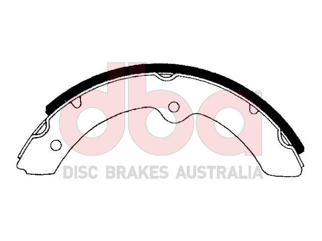 Street Series Brake Shoes [Toyota Coaster 320mm] - TecDoc Only