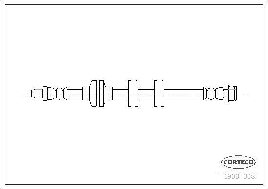 Brake Hose 19034338