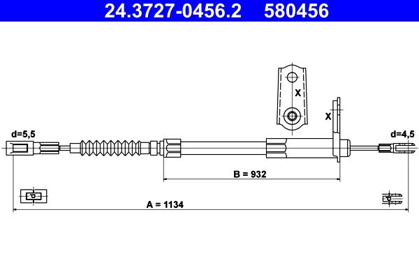 Seilzug, Feststellbremse