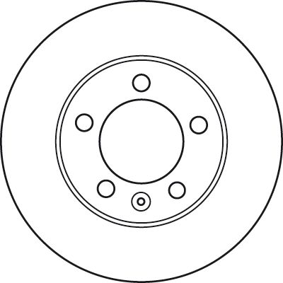TRW BRAKE DISC - TecDoc 2