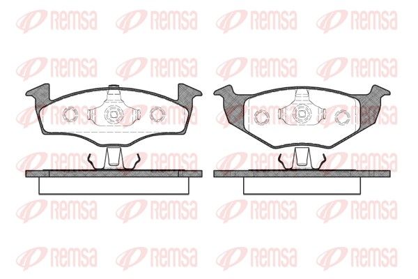 Premium Front Brake Pad Set Premium Front Brake Pad Set