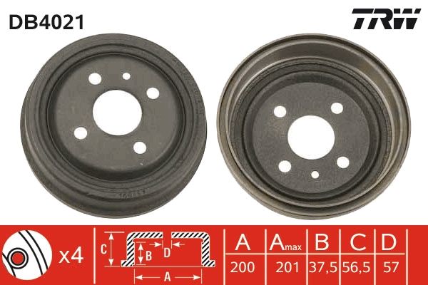 TAMBOUR DE FREIN  9900