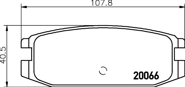 Juego de balatas de freno