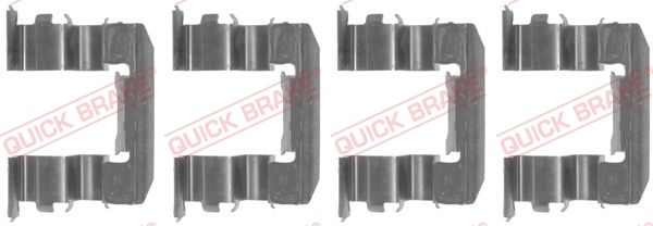 Accessory Kit, disc brake pad 109-1184