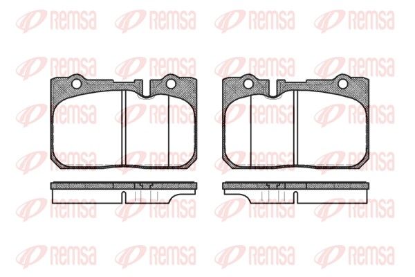 Premium Front Brake Pad Set Premium Front Brake Pad Set