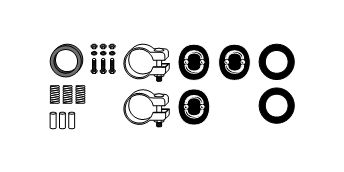 Montagesatz, Abgasanlage