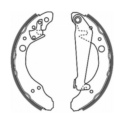 Brake Shoe Set C0A002ABE