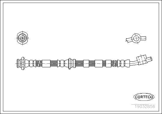 Brake Hose 19032856