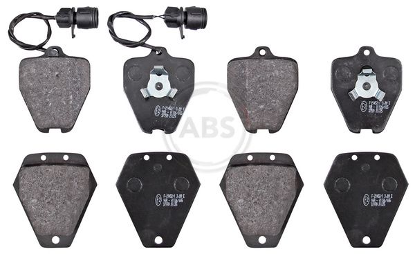 Bremsbelagsatz, Scheibenbremse