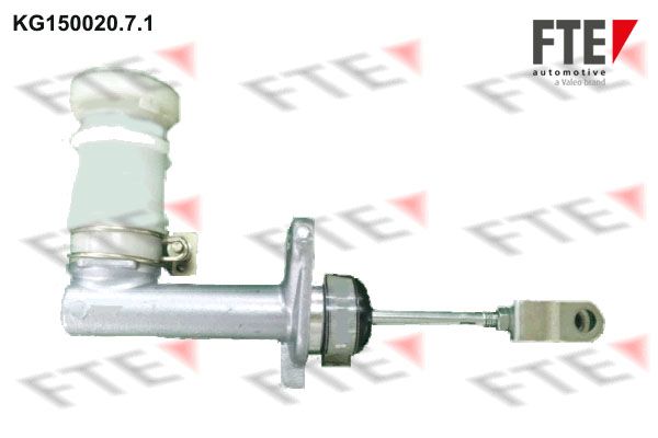 KG150020.7.1 FTE adóhenger, kuplung