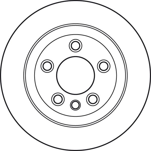 TRW BRAKE DISC - TecDoc 2