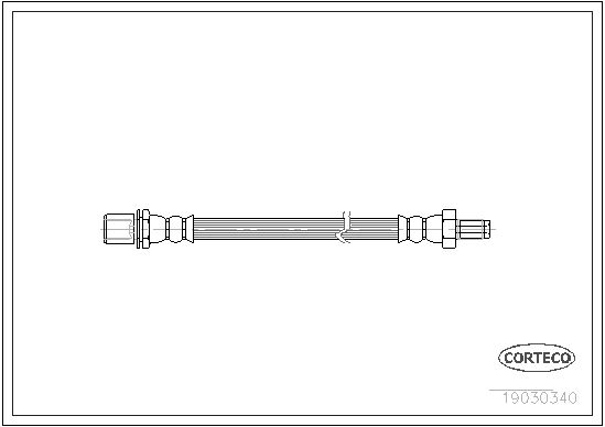 Brake Hose 19030340