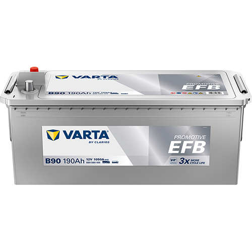 Varta 690500105K182 Varta Promotive EFB B90 12V 190 Ah 1050 A/EN gefüllt