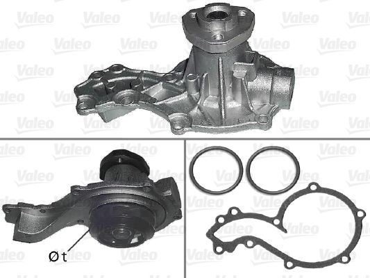 Water Pump, engine cooling 506594