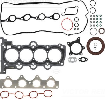Juego completo de empaques, motor