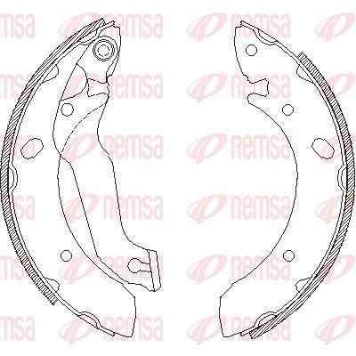 Brake Shoe 4633.00