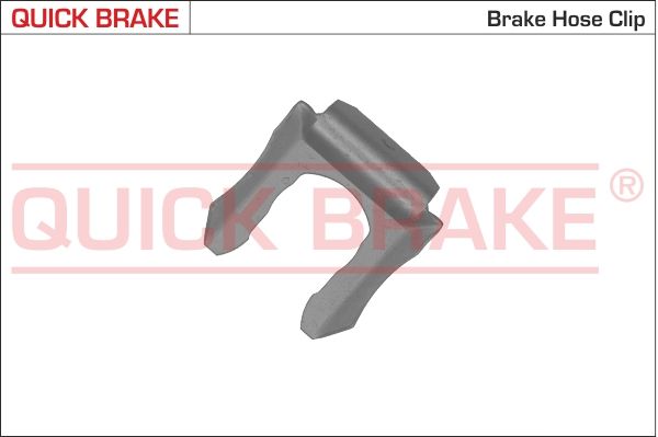Halter, Bremsschlauch